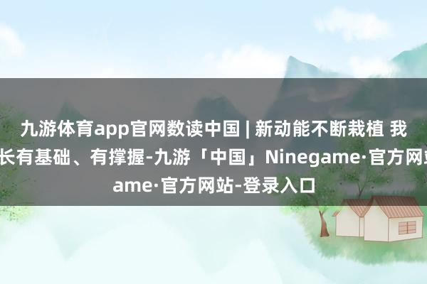 九游体育app官网数读中国 | 新动能不断栽植 我海外贸稳增长有基础、有撑握-九游「中国」Ninegame·官方网站-登录入口